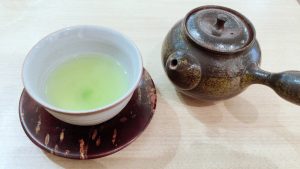 玄米茶でリセット