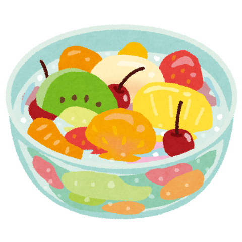 果物で健康を　