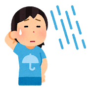 【Echika表参道店】雨に気をつけて！！
