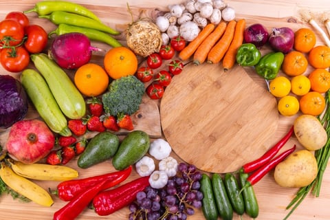 野菜や果物から摂取したい４つの栄養素