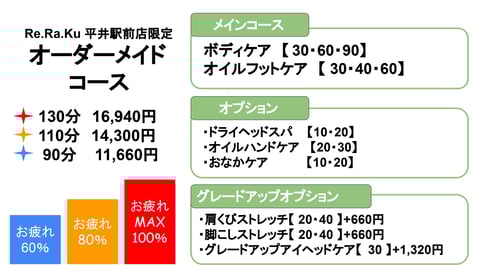 10月1日（水）の空き状況