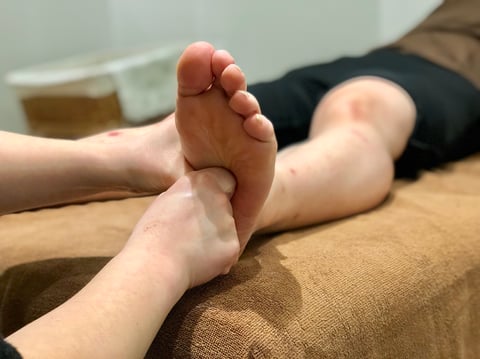 6月限定オプション☆スクラブケアで足裏もちもちすべすべに♪