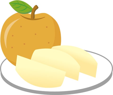 ついに例の梨とご対面しました…!