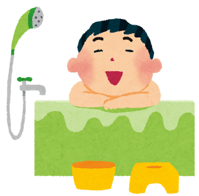 今日は風呂の日！｜マッサージのように気持ちいい、肩甲骨ストレッチのリラク半蔵門店【半蔵門駅,麹町駅,永田町駅,市ヶ谷駅,四ッ谷駅すぐ】