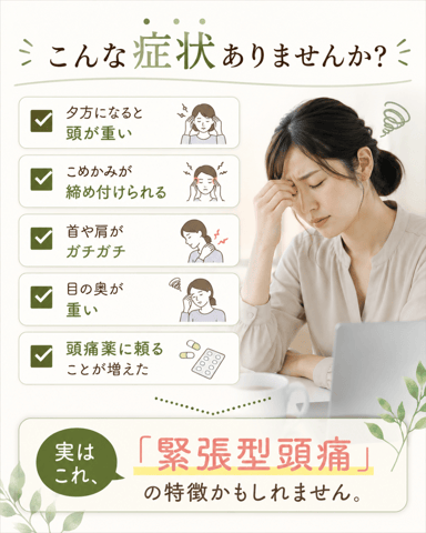 こんな症状、ありませんか？