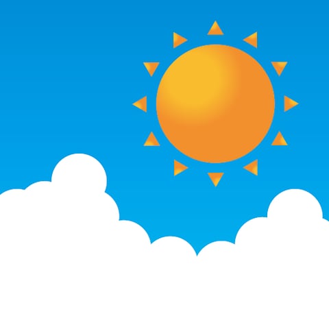 心地よい天気♪