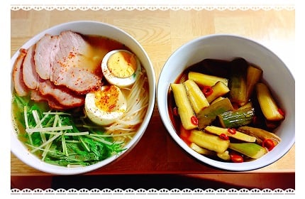 ラーメンは自家製でも美味しい