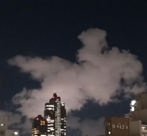 ★不思議な形の雲★