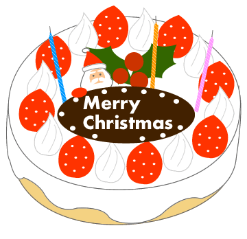 クリスマスケーキを食べよう　リラク北浦和