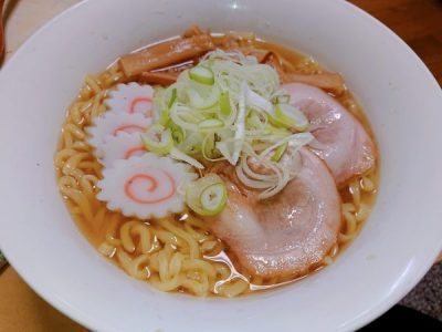 正月に朝ラーメン！？