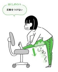 背中の疲れ、ストレッチしても・・・・