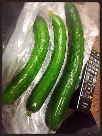 お化け野菜