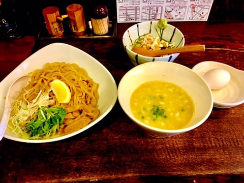 学芸大学ラーメンマジうまい日記「濃厚鶏そばたけいち」さんのつけ麺食べてきました！