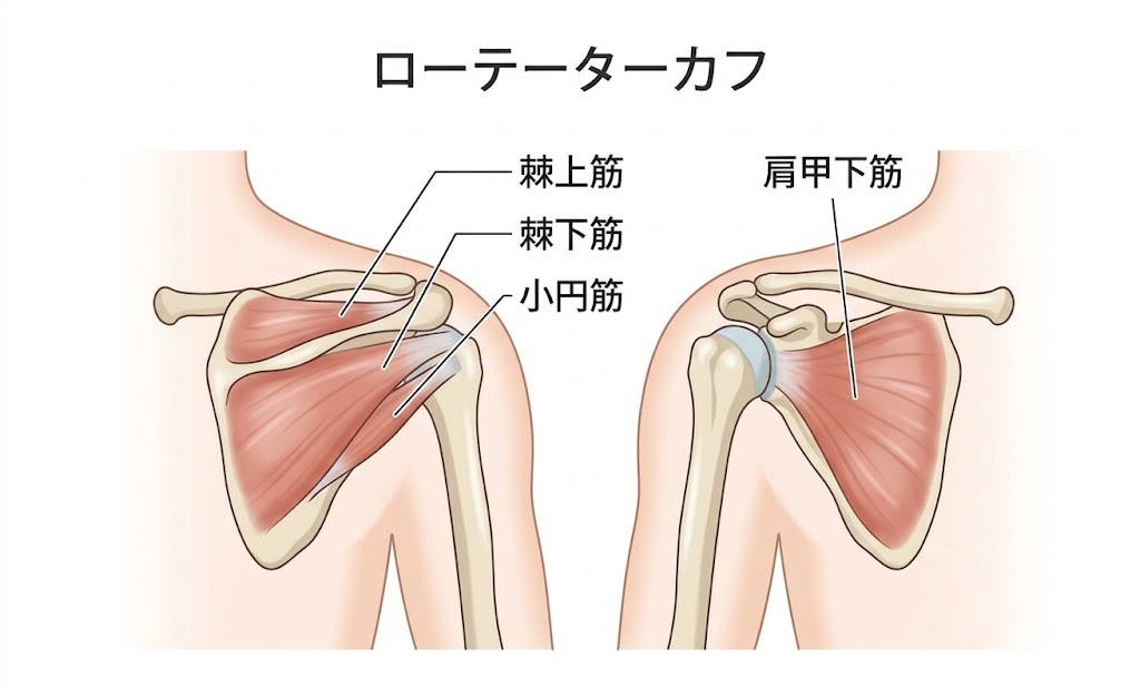 【肩のコリ・違和感に】ローテーターカフって知っていますか？