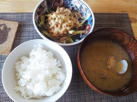 納豆ご飯アレンジ②
