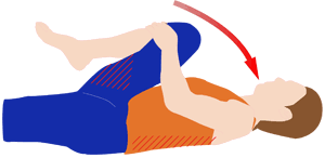 今日は大殿筋ストレッチ