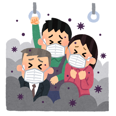 満員電車で受けるストレス　|マッサージのように気持ちいい、肩甲骨ストレッチのリラク日本橋店【東京駅,日本橋駅,大手町駅,三越前駅すぐ】