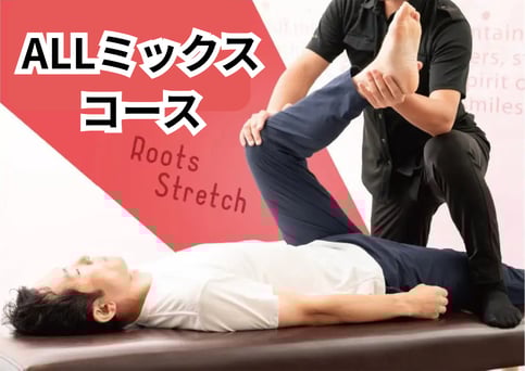 リラク系ボディケア＆肩くび脚こしAllミックス100分