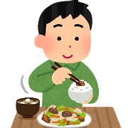 食べる事が好きな話【マッサージのようにきもちいいリラクセンター南サウスウッド店】