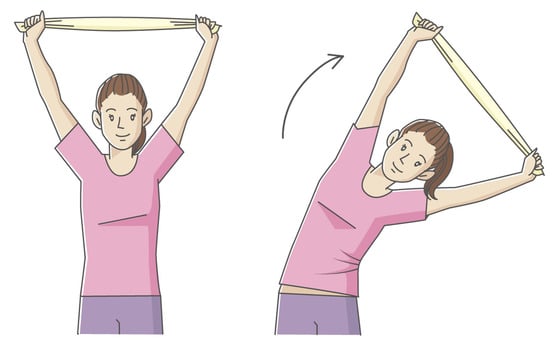 ご自宅で簡単ストレッチ☆