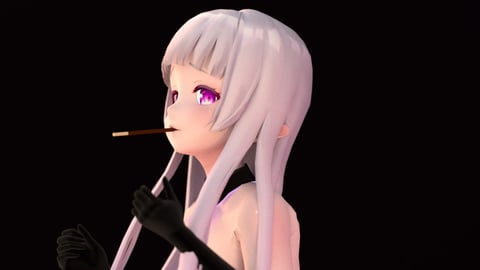 初めてのＣＧ制作　～表情の設定・撮影～