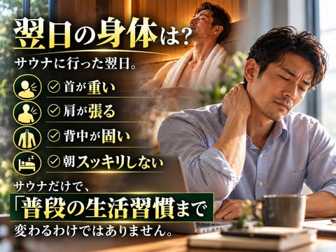 翌日の身体は？