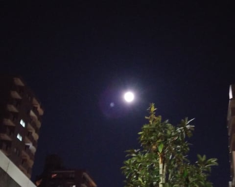 満月から下弦へ　