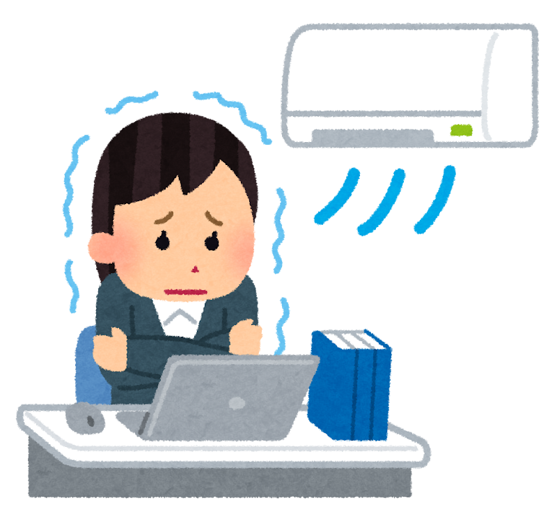 エアコンの温度を下げすぎると