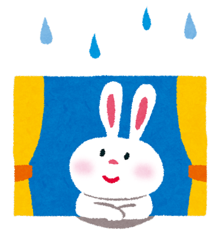 雨にご用心！