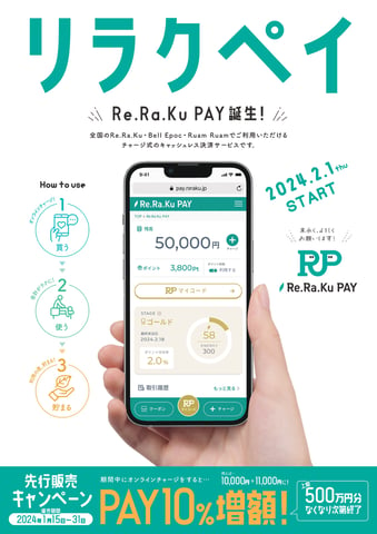 1/9 Re.Ra.Ku PAY 誕生☆相武台店