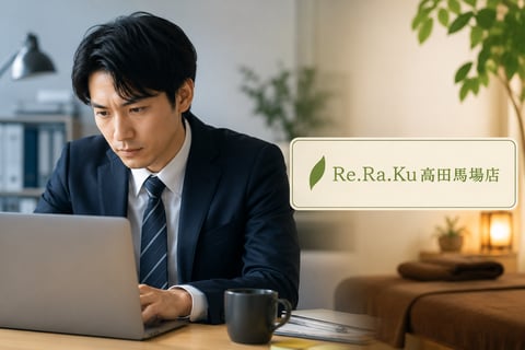 毎日頑張るアナタに | Re.Ra.Ku(リラク)高田馬場店