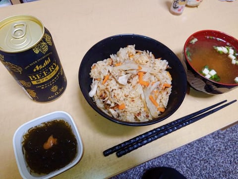 【レシピ有】腸活！炊き込みご飯！