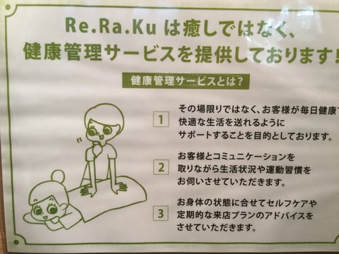 Re.Ra.Kuの提案する健康管理サービスとは？