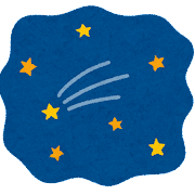 今日は流星群!!