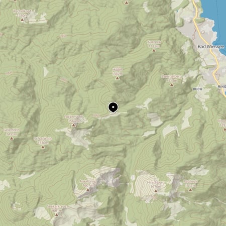 Aueralm – Kartenausschnitt