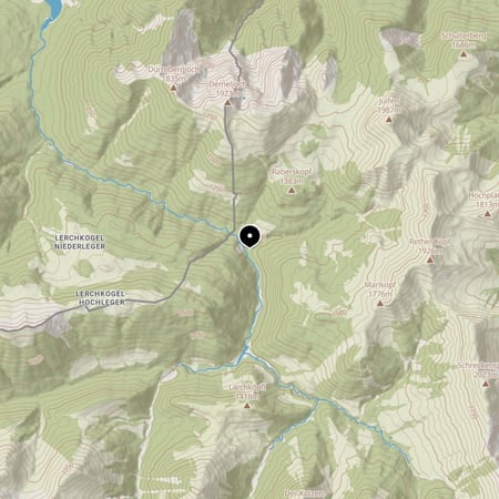 Forsthaus Aquila – Kartenausschnitt