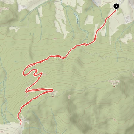 Beliebte Feierabend-Tour von Hausham auf die Gindelalm am Fuße der Gindelalmschneid