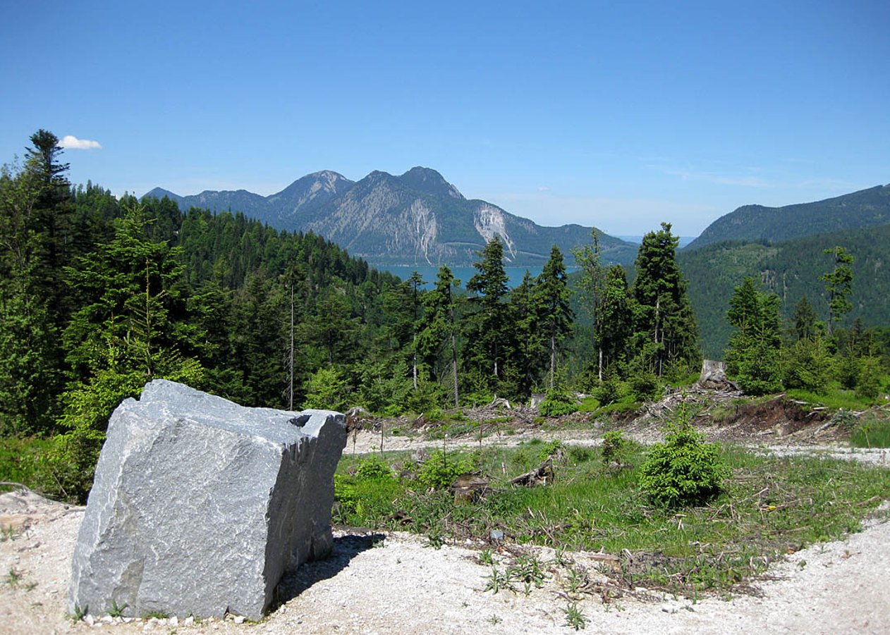 Ausgewogene Mountainbike-Tour von Jachenau Point in Richtung Galgenwurfköpfl und vorbei am Walchensee über Niedernach zurück