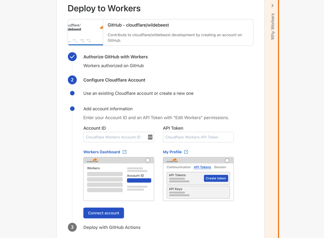 deploy to workers