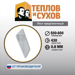 Лист предтопочный