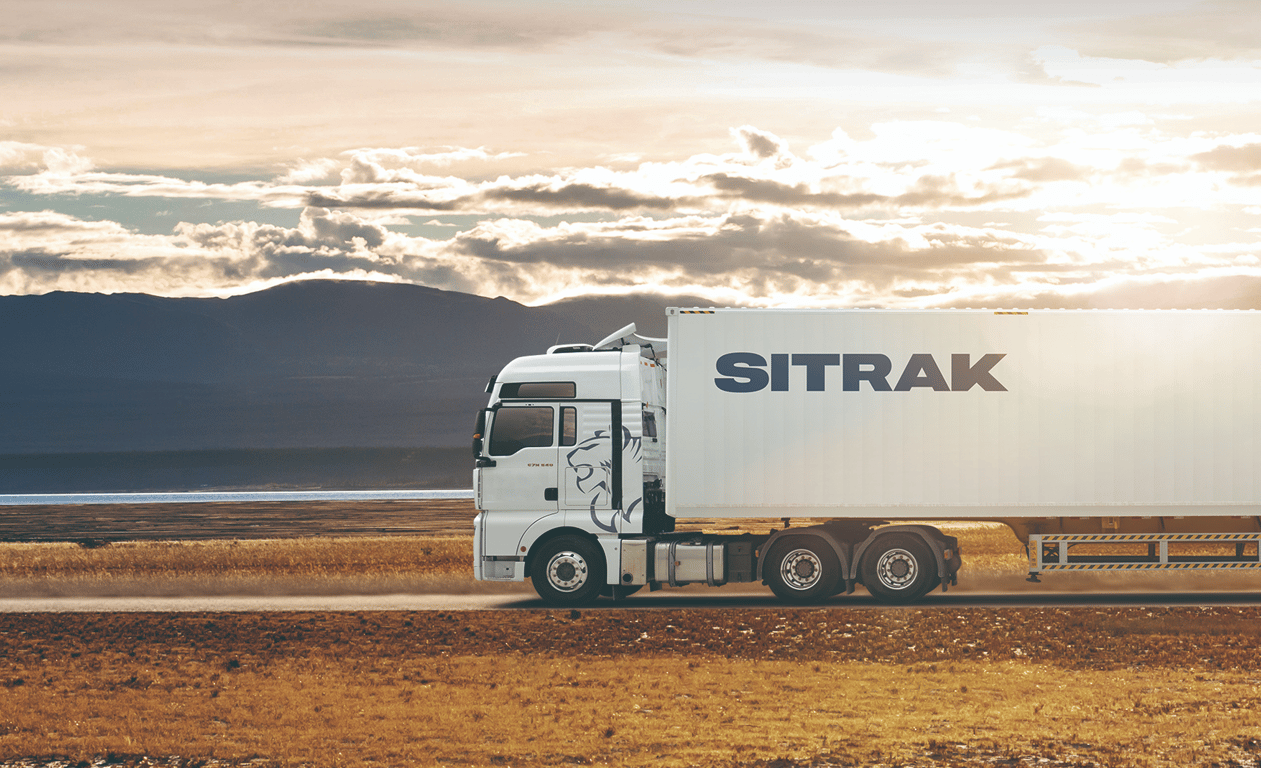SITRAK truck on road
