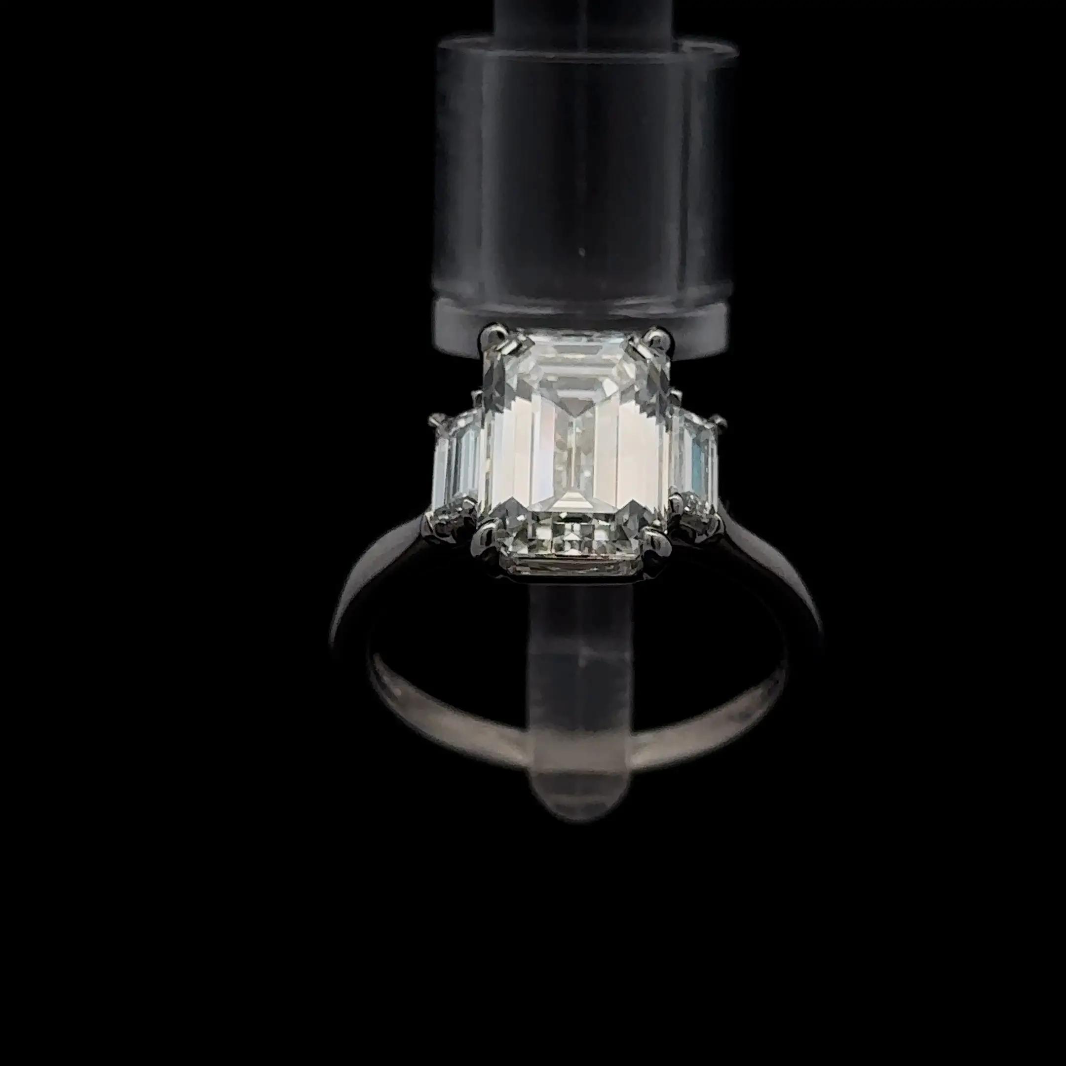 A diamond ring on a black background 