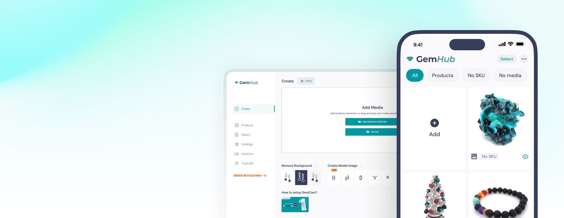 GemLightbox app allows you capture studio-quality jewelry images and videos