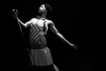 image of woman dancing
