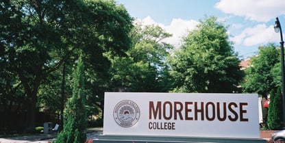 Morehouse Sign at entrance