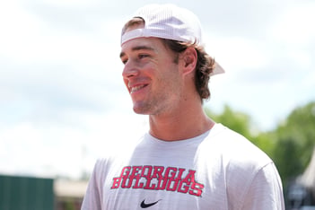 Georgia's Charlie Condon was selected the winner of the Golden Spikes Award on Saturday as the country's top amateur baseball player.