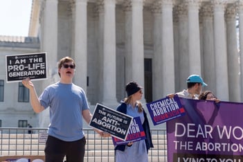 The U.S. Supreme Court on Thursday tossed out a challenge to the FDA’s rules for prescribing and dispensing abortion pills.