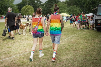 Over 4,000 people came to Rome, Georgia to celebrate the city's 3rd annual Pride festival and parade the last weekend of June.
