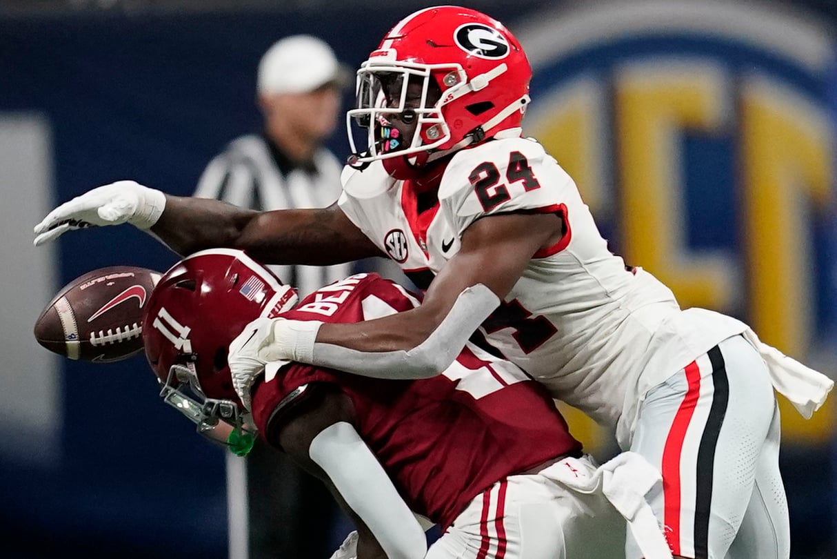 Georgia begins the season in a familiar spot — No. 1 — and facing the burden that anything less than a third national title in four seasons will be a disappointment.