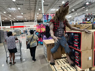 Summer is weeks from being over, but ghosts, goblins and pumpkin spice lattes are here. Fall-related goods are appearing earlier than ever.